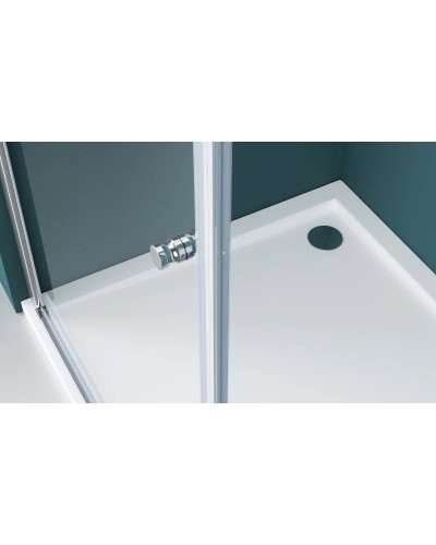 Душевой уголок 70х100 см BelBagno Etna ETNA-AH-1-70/100-C-Cr прозрачное