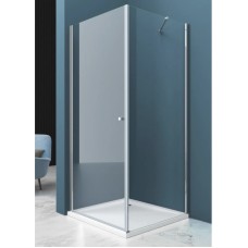 Душевой уголок 90х100 см BelBagno Etna ETNA-AH-1-90/100-C-Cr прозрачное