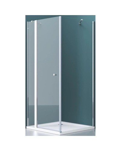 Душевой уголок 80х100 см BelBagno Etna ETNA-AH-12-80/100-C-Cr прозрачное