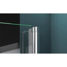 Душевой уголок 80х100 см BelBagno Etna ETNA-AH-12-80/100-C-Cr прозрачное