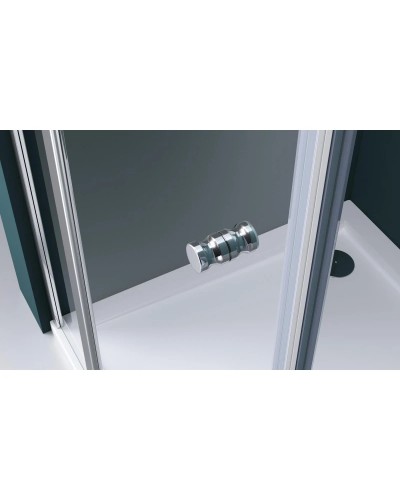 Душевой уголок 80х100 см BelBagno Etna ETNA-AH-12-80/100-C-Cr прозрачное