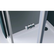 Душевой уголок 90х100 см BelBagno Etna ETNA-AH-12-90/100-C-Cr прозрачное