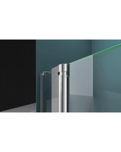 Душевой уголок 120х100 см BelBagno Etna ETNA-AH-12-120/100-C-Cr прозрачное