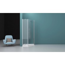 Душевой уголок 80х80 см BelBagno Etna ETNA-P-1-80-C-Cr прозрачное