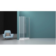 Душевой уголок 100х100 см BelBagno Etna ETNA-P-1-100-C-Cr прозрачное