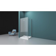 Душевой уголок 70х100 см BelBagno Albano ALBANO-ASH-1-70/100-C-Cr прозрачное