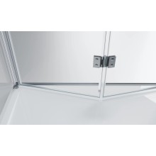Душевой уголок 70х100 см BelBagno Albano ALBANO-ASH-1-70/100-C-Cr прозрачное