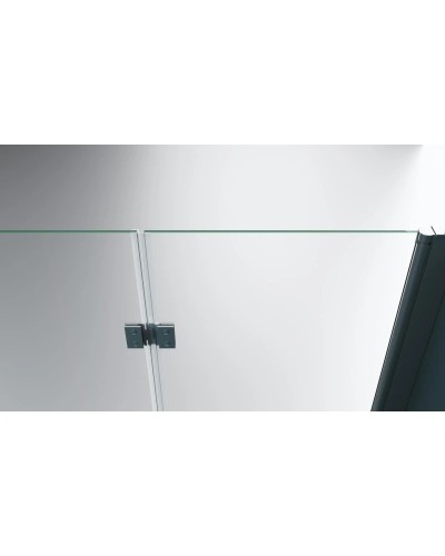 Душевой уголок 70х100 см BelBagno Albano ALBANO-ASH-1-70/100-C-Cr прозрачное