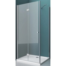 Душевой уголок 80х100 см BelBagno Albano ALBANO-ASH-1-80/100-C-Cr прозрачное