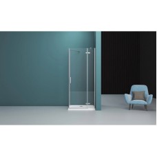 Душевой уголок 100х100 см BelBagno Kraft KRAFT-A-12-100-C-Cr-R прозрачное