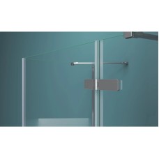 Душевой уголок 100х100 см BelBagno Kraft KRAFT-A-12-100-C-Cr-R прозрачное