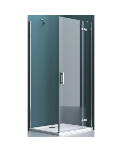 Душевой уголок 120х100 см BelBagno Kraft KRAFT-AH-12-120/100-C-Cr-R прозрачное