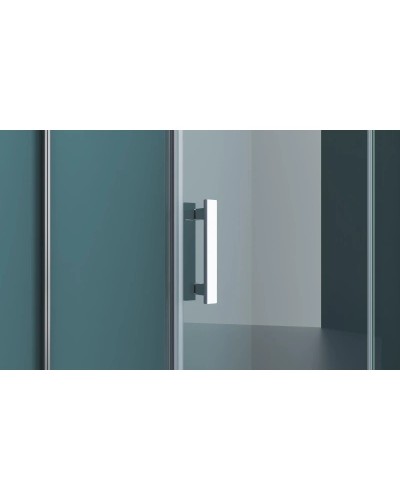 Душевой уголок 120х100 см BelBagno Kraft KRAFT-AH-12-120/100-C-Cr-R прозрачное