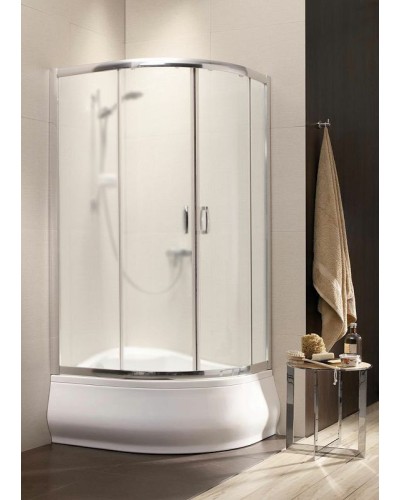 Душевой уголок Radaway Premium Plus E 1700 120x90 30483-01-06N профиль Хром стекло фабрик