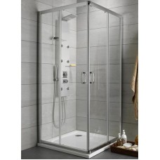 Душевой уголок Radaway Premium Plus C 1900 100x100 30443-01-01N профиль Хром стекло прозрачное