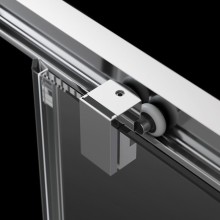 Душевой уголок Radaway Premium Plus D 1900 80x100 30434-01-01N профиль Хром стекло прозрачное