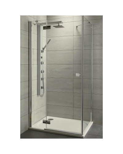 Душевой уголок Radaway Almatea KDJ 120x90 L 32144-01-01NL профиль Хром стекло прозрачное