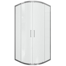 Душевой уголок Bravat Line 90x90 BS090.1201A профиль Хром стекло прозрачное