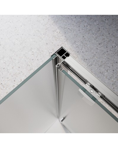 Душевой уголок BelBagno LUCE-AH-1-120/90-P-Cr