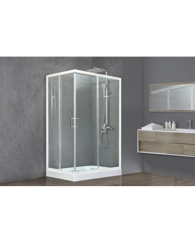 Душевой уголок с поддоном 120х80 см Royal Bath RB8120HP-T-R прозрачное