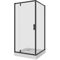 Душевой уголок 88х88х190 см Niagara NG-6801-08BLACK прозрачное
