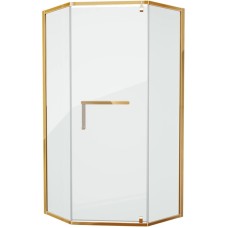 Душевой уголок 99х99 см Grossman Pragma PR-100GD прозрачное