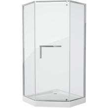 Душевой уголок 99х99 см Grossman Pragma PR-100SD прозрачное