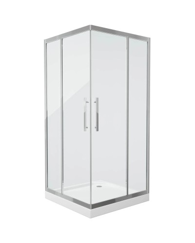 Душевой уголок 99х99 см Grossman Pragma PR-100SQ прозрачное