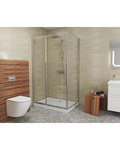 Душевой уголок 119х79 см Grossman Pragma PR-120SQL прозрачное