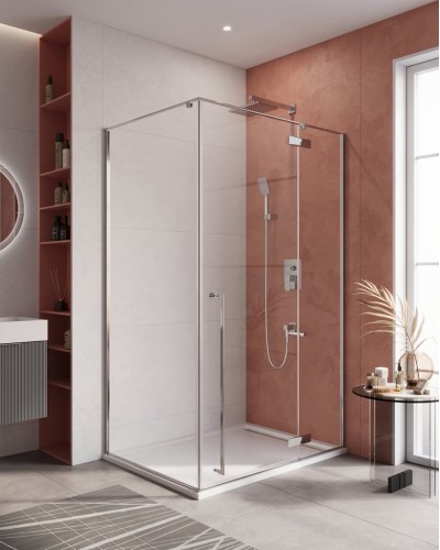 Душевой уголок CEZARES LINER-AH-1-120/90-C-Cr-R правый