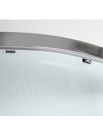 Душевой уголок WasserKRAFT Main 90х90 41S01 профиль Хром стекло прозрачное