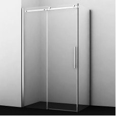 Душевой уголок WasserKRAFT Alme 120х90 15R07 профиль Хром стекло прозрачное