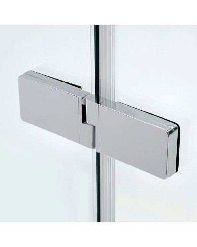 Душевой уголок WasserKRAFT Aller 120х90 10H07L профиль Хром стекло прозрачное