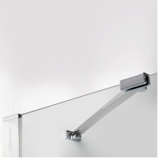 Душевой уголок WasserKRAFT Aller 120х90 L 10H07LWHITE профиль Хром стекло прозрачное