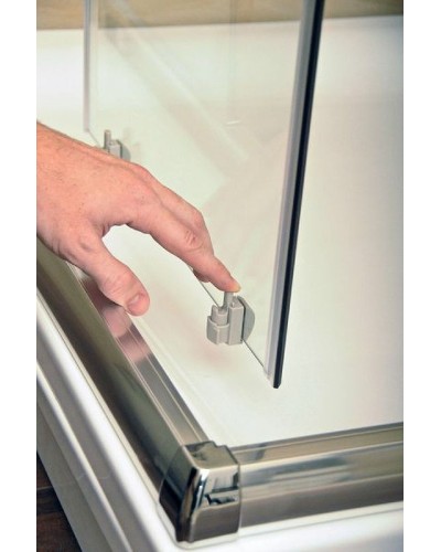 Душевой уголок Ravak Blix XP2CP4-90 90х90 X3B270C00Z1C профиль Хром стекло Transparent