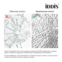 Душевой уголок 120x90 см IDDIS Slide SLI6BS2i23 прозрачное