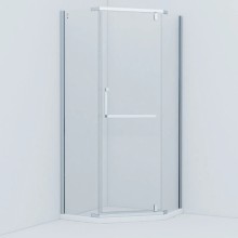 Душевой уголок 90х90 см IDDIS Steel STE8SS9i23 прозрачное