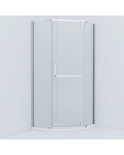 Душевой уголок 90х90 см IDDIS Steel STE8SS9i23 прозрачное