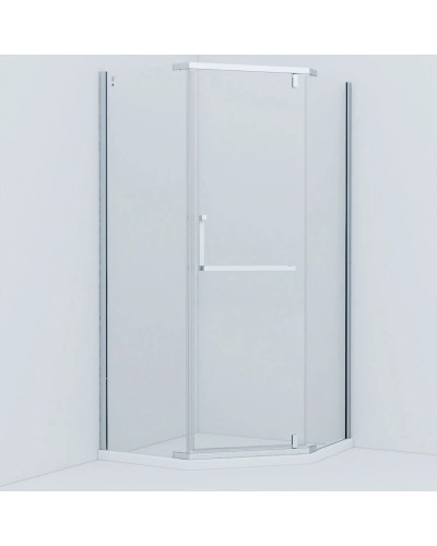 Душевой уголок 100х100 см IDDIS Steel STE8SS0i23 прозрачное