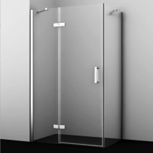 Душевой уголок 120х90 см прозрачное стекло WasserKRAFT ALLER 10H07LWHITE