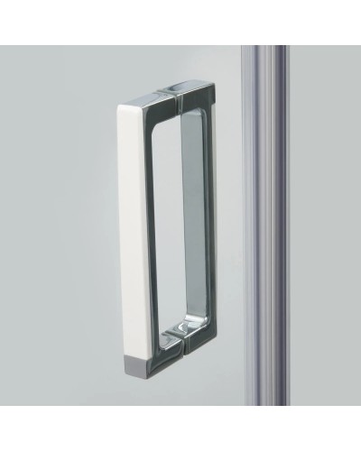 Душевой уголок 120х90 см прозрачное стекло WasserKRAFT ALLER 10H07LWHITE