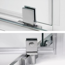 Душевой уголок 90х90 см WasserKRAFT Leine 35P11 прозрачное