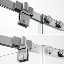 Душевой уголок 90х90 см WasserKRAFT Leine 35P11 прозрачное