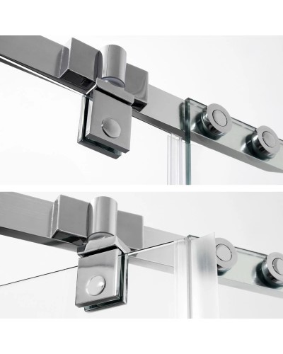 Душевой уголок 90х90 см WasserKRAFT Leine 35P11 прозрачное