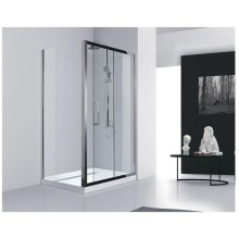 Душевой уголок Aquanet Delta NPE1131 120x80 профиль Хром, стекло прозрачное