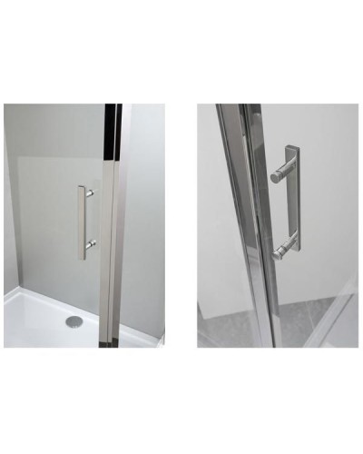 Душевой уголок Aquanet Delta NPE1131 140x80 профиль Хром, стекло прозрачное