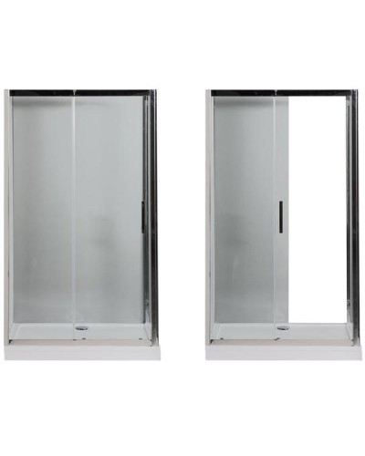 Душевой уголок Aquanet Delta NPE1131 150x80 профиль Хром, стекло прозрачное