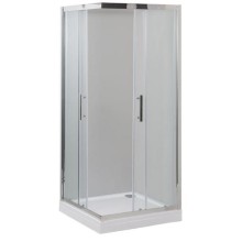 Душевой уголок Aquanet Delta Cube NPE1142 100x100 профиль Хром, стекло прозрачное