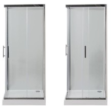 Душевой уголок Aquanet Delta Cube NPE1142 90x90 профиль Хром, стекло прозрачное