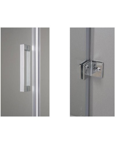 Душевой уголок Aquanet Beta NWD1231 140x80 L 185424 профиль Хром стекло прозрачное